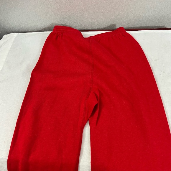Vintage Bassett Walker red sweatpants NOS size S - Picture 6 of 7